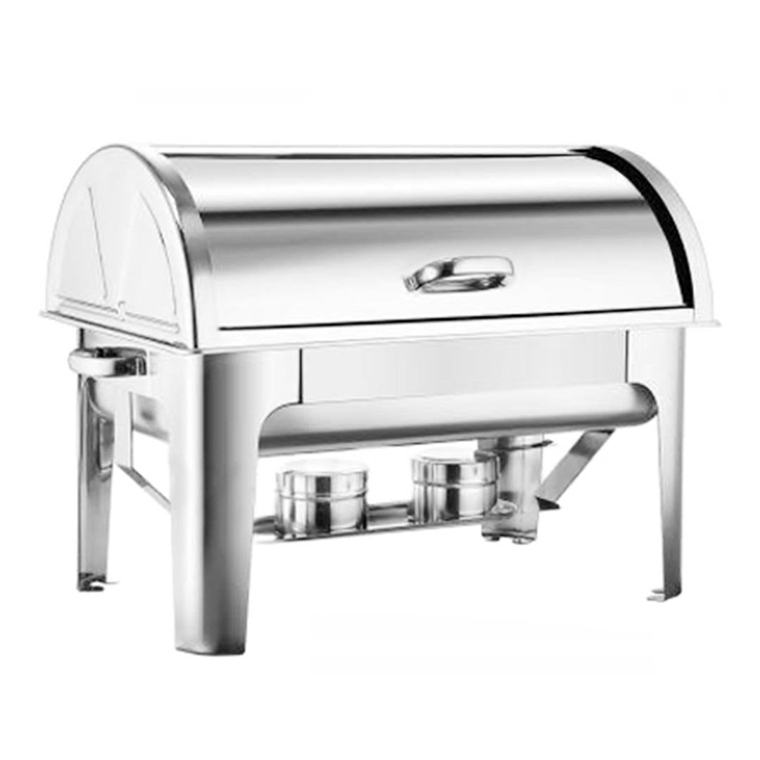 3L Triple Tray Stainless Steel Roll Top Food Warmer