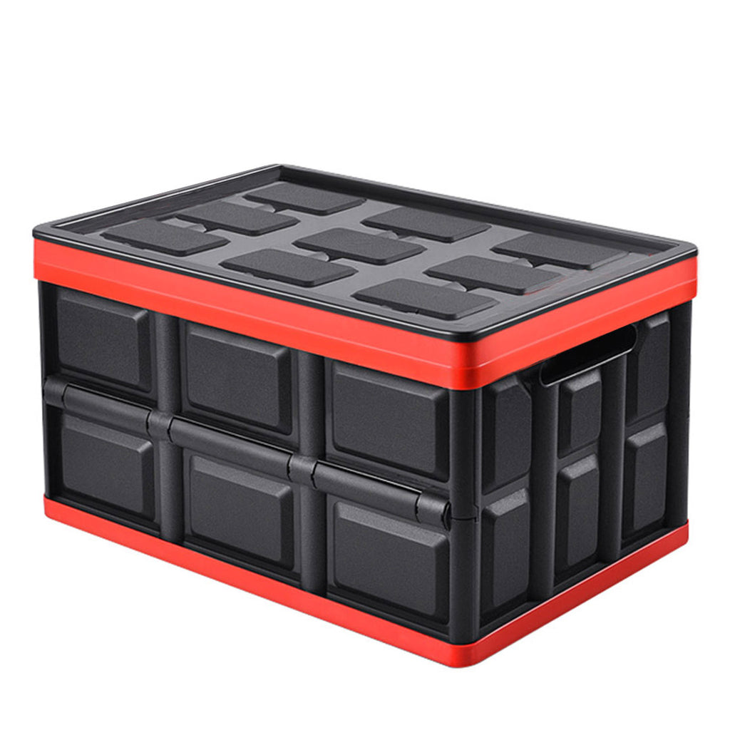 56L Collapsible Car Trunk Storage Box Black