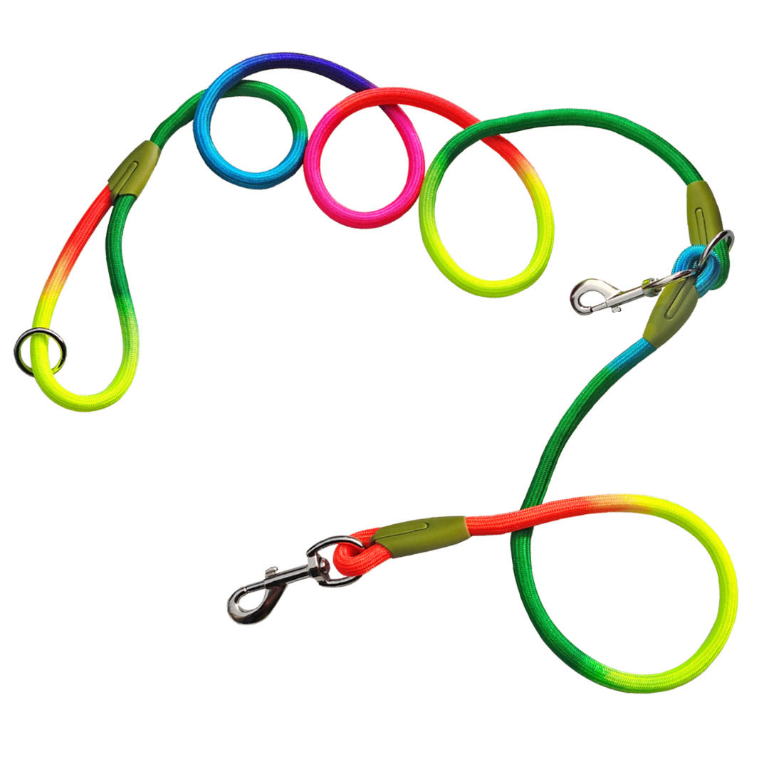 220cm Rainbow Multifunction Pet Leash
