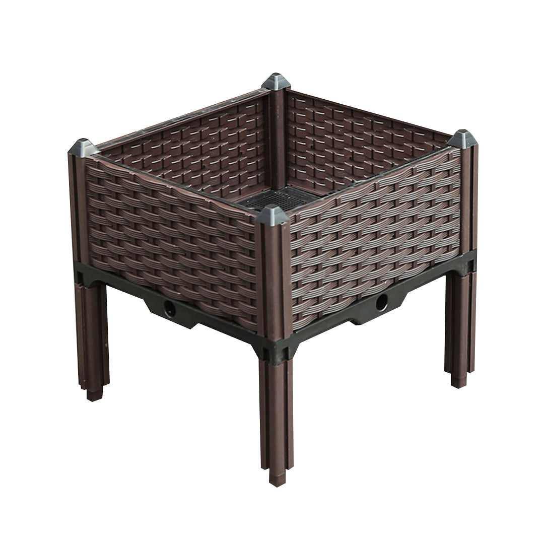 40X36CM Garden Plastic Planter Box with Legs