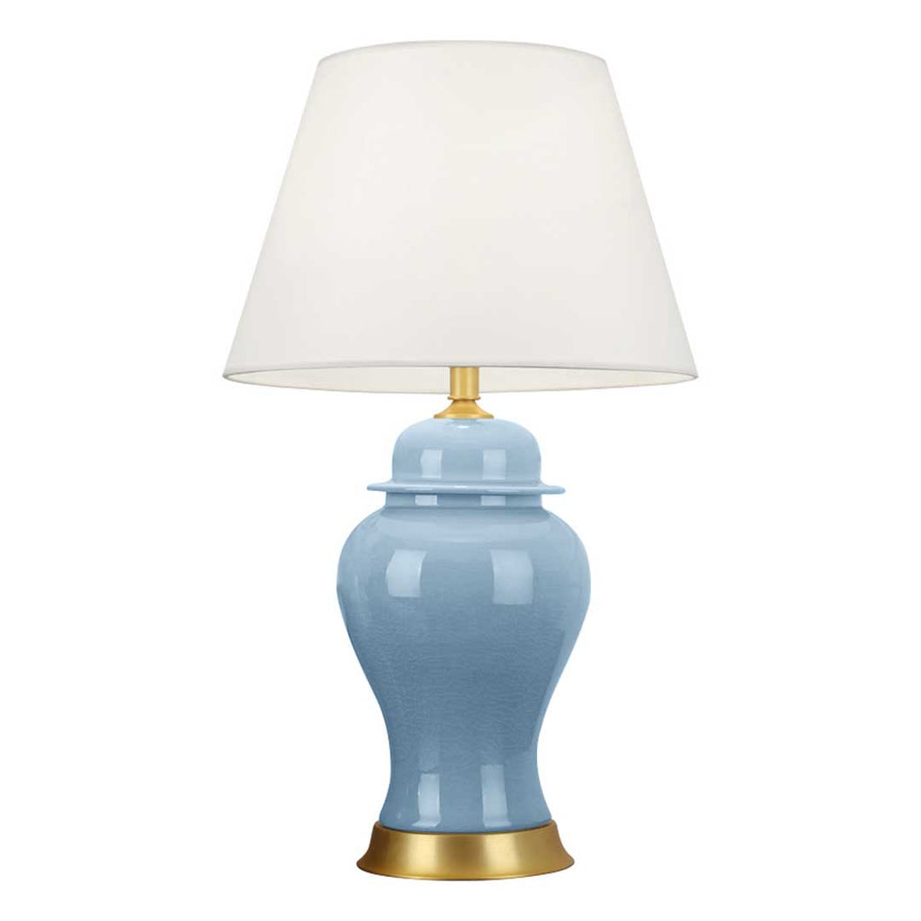 Ceramic Table Lamp Blue
