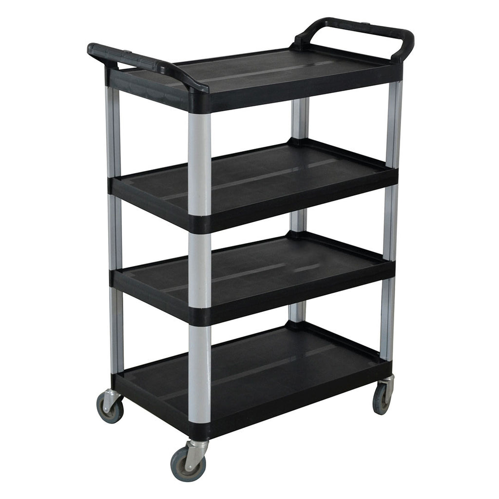 4 Tier Multifunctional Utility Cart Black