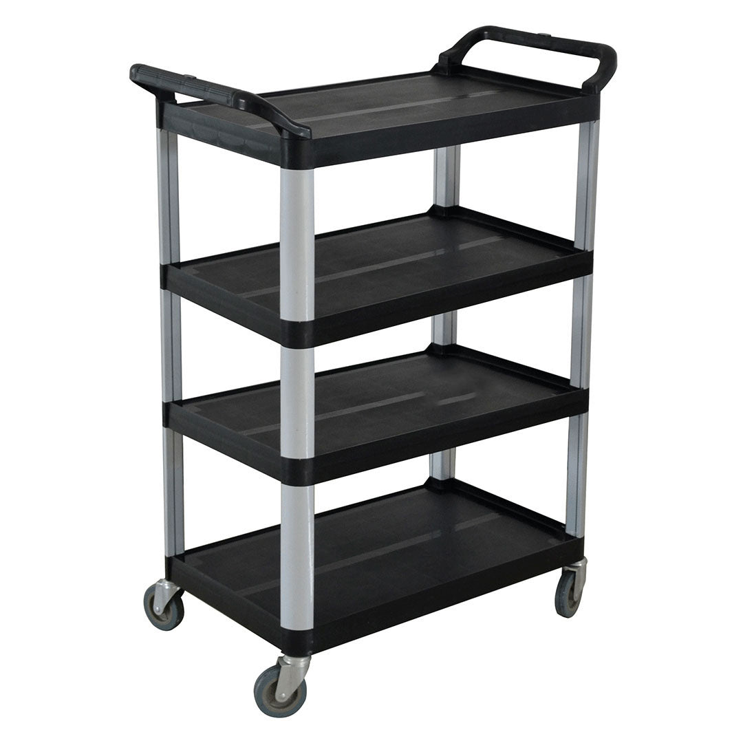 4 Tier Multifunctional Utility Cart Black