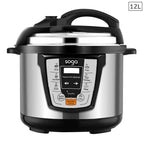 Electric Stainless Steel Pressure Cooker 12L Multicooker 16