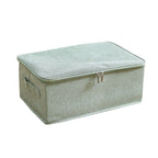 Green Small Double Zipper Storage Box