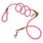220cm Pink Multifunction Pet Leash