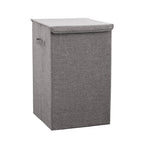 Grey Large Laundry Laundry Hamper Storage Box