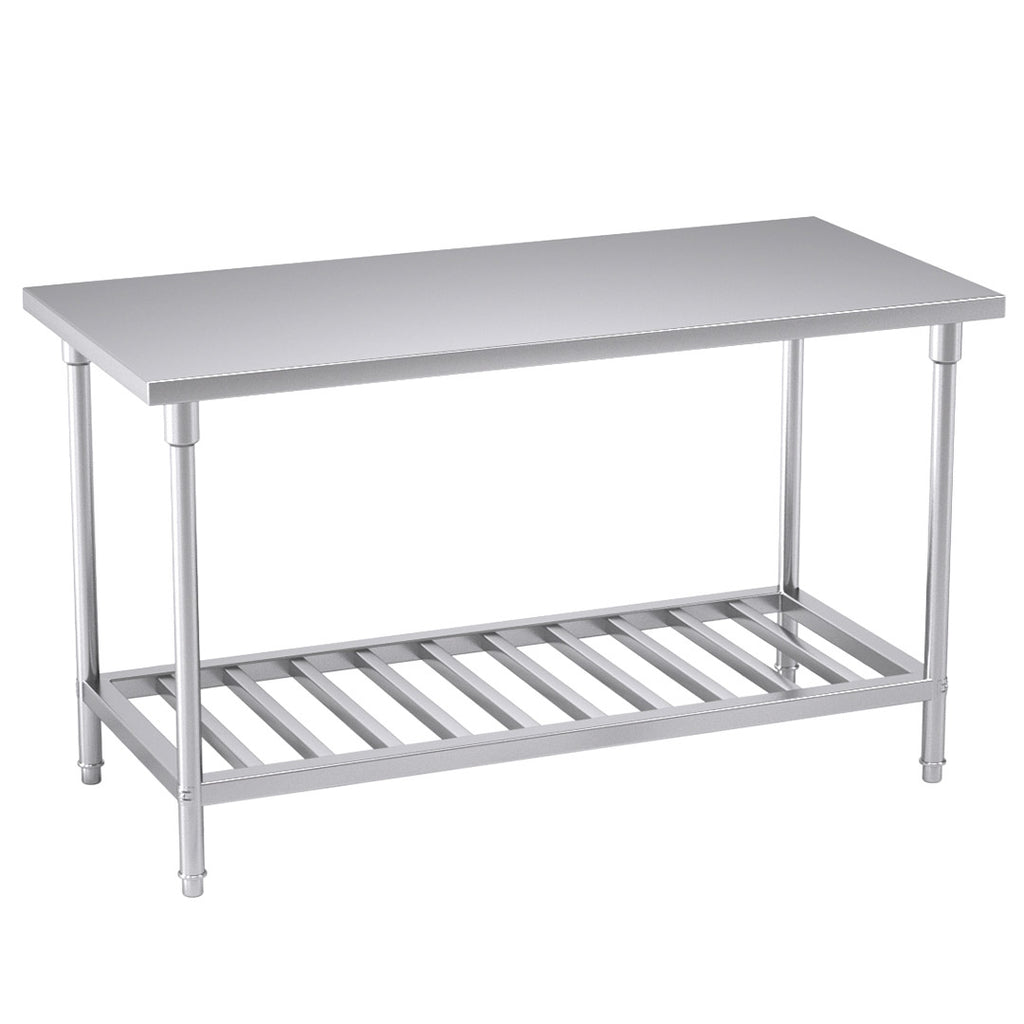 Commercial Catering Stainless Steel Work Bench 150*70*85cm