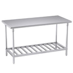 Commercial Catering Stainless Steel Work Bench 150*70*85cm