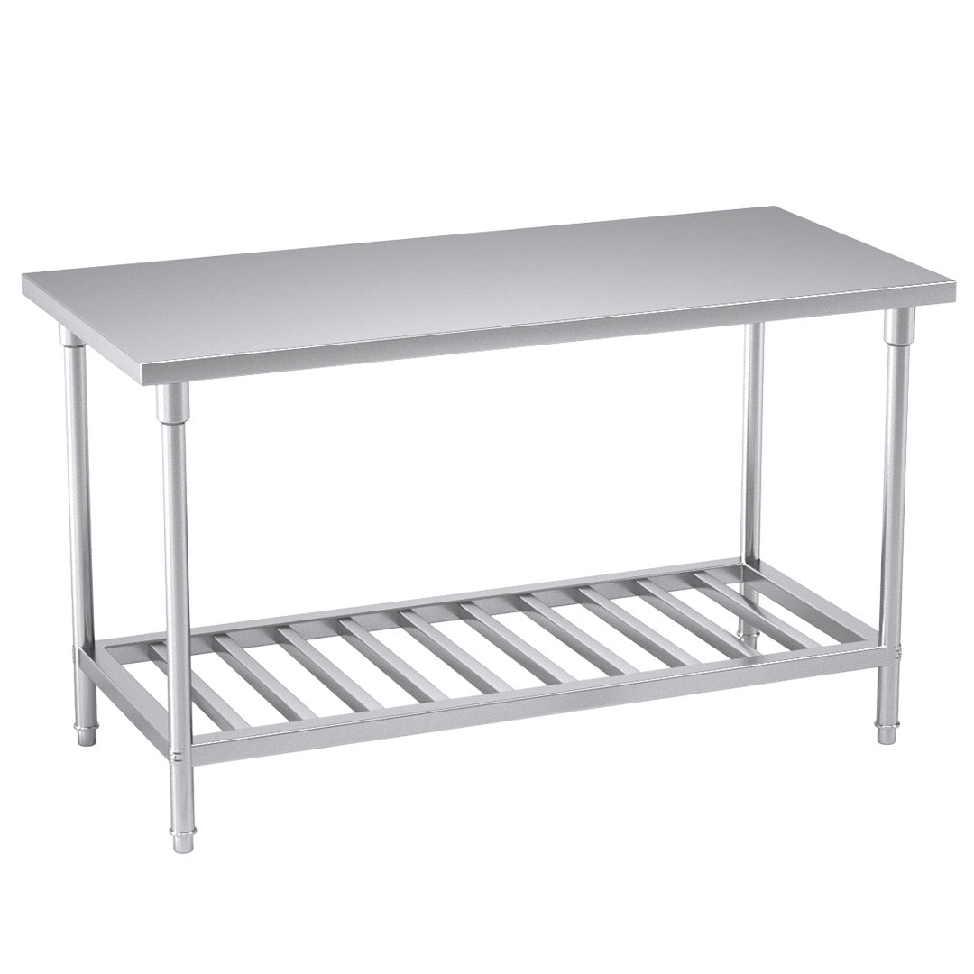 Commercial Catering Stainless Steel Work Bench 150*70*85cm