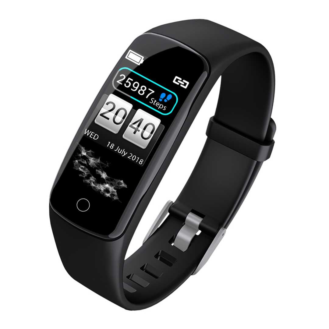 Smart Watch Fitness Tracker Black