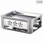 40CM Stainless Steel Fish Chafing Dish