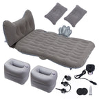 Grey Honeycomb Inflatable Car Mattress