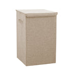 Beige Medium Laundry Hamper Storage Box