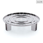 34cm Stainless Steel Steamer Rack Tray