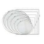 Round Aluminium Commercial Pizza Screen Set