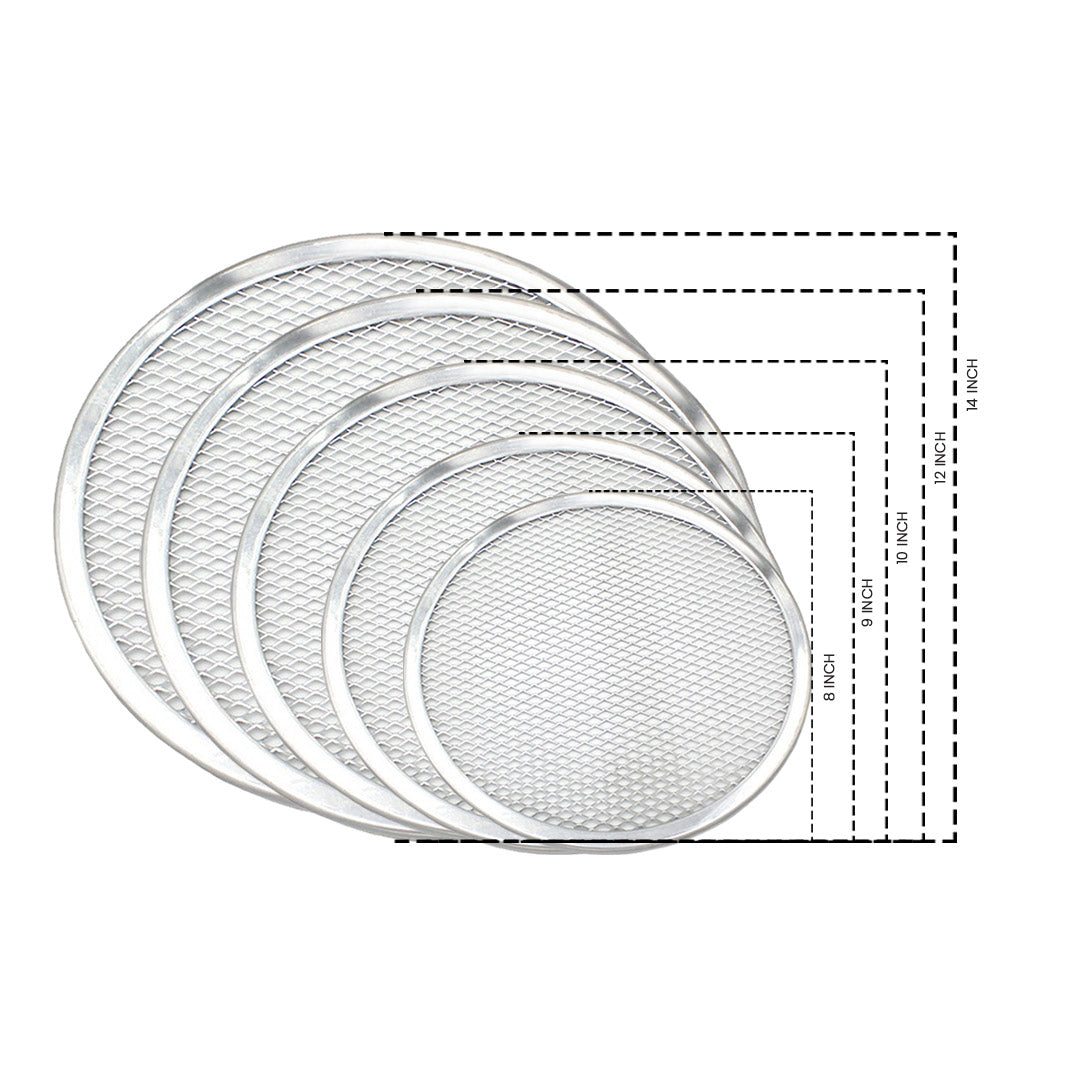 Round Aluminium Commercial Pizza Screen Set