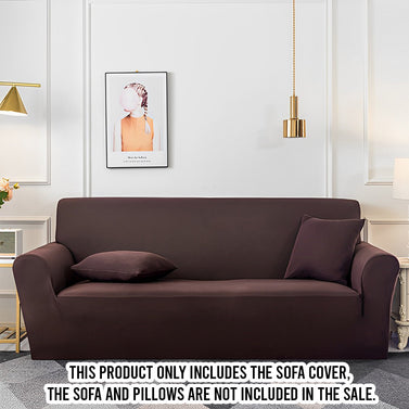 High Stretch 3-Seater Coffee Sofa Slipcover