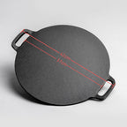 SOGA 37cm Cast Iron Crepes Pan Bakeware