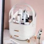 29cm White Countertop Cosmetic Storage