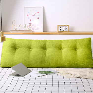 120cm Green Wedge Bed Cushion