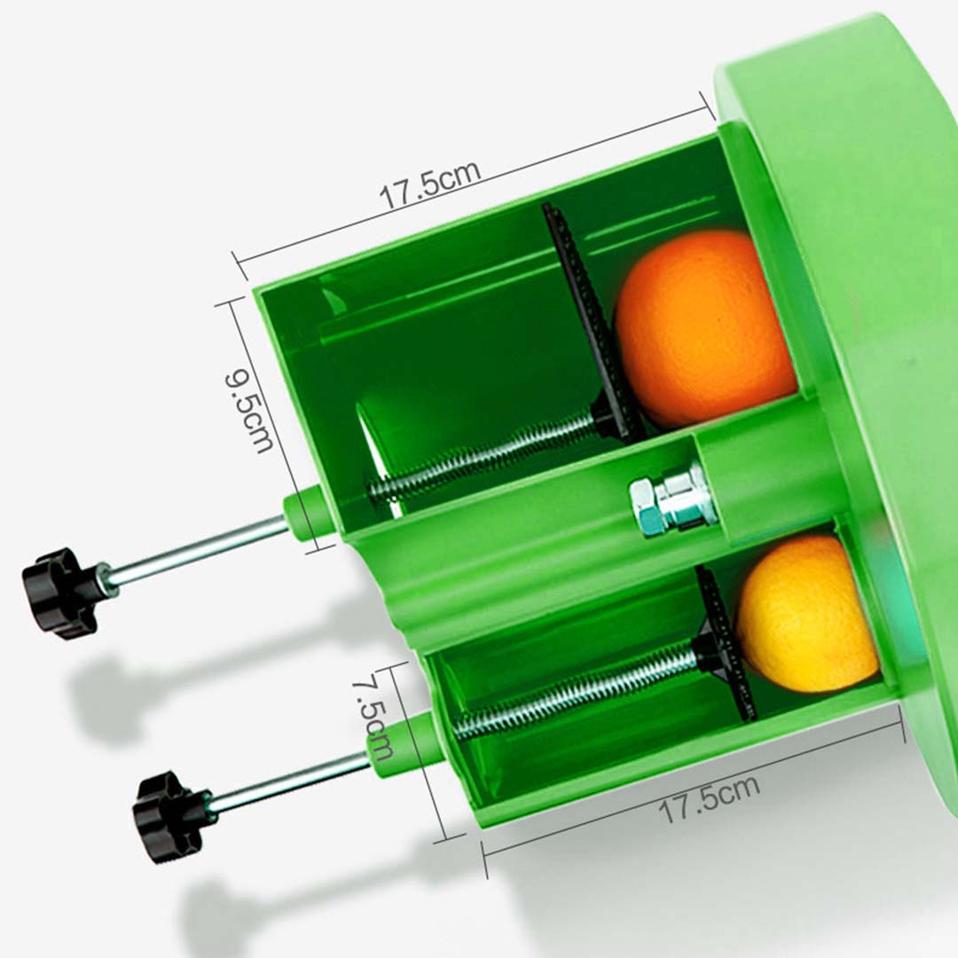 Commercial Manual Vegetable Fruit Slicer Green
