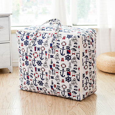 Nautical Icon Medium Storage Luggage Bag