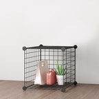 Black Single Cube Organiser