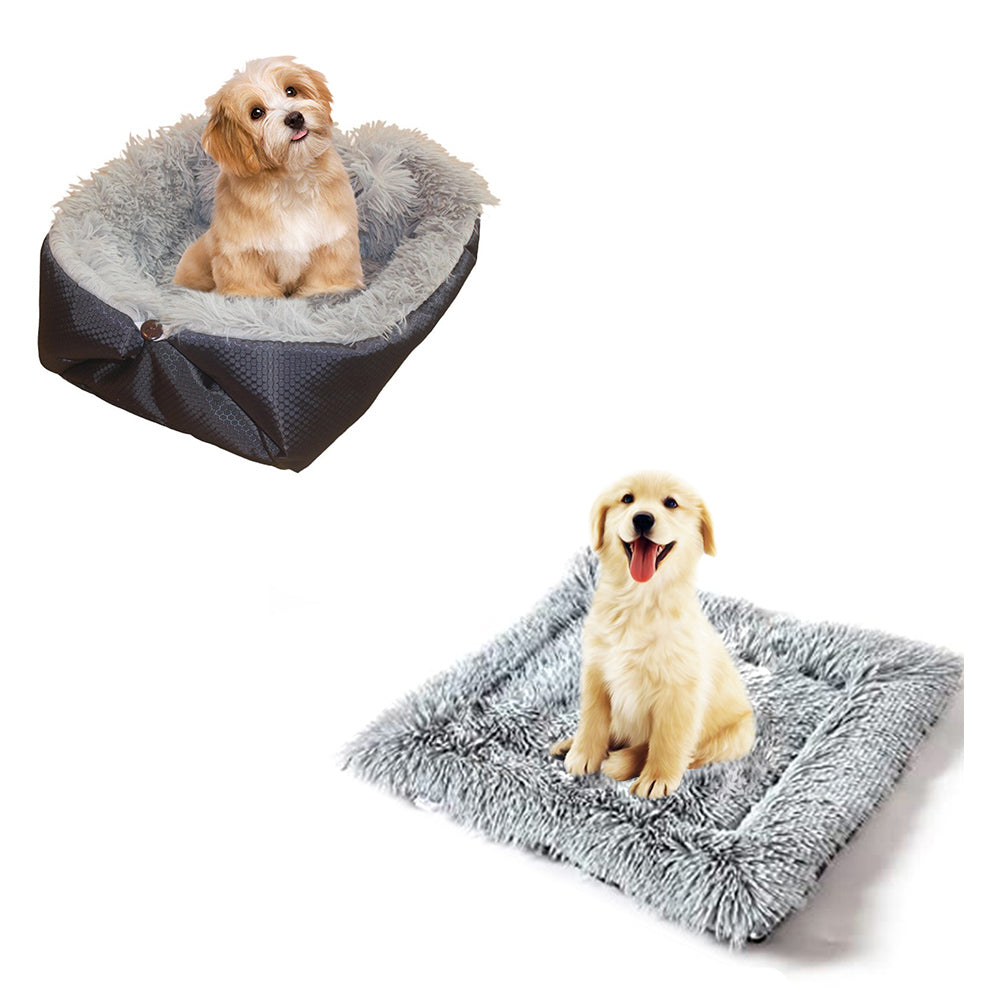 Black Dual-purpose Cushion Pet Mat