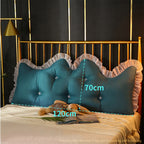 120cm Blue Princess Headboard Pillow
