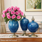 10pcs Artificial Silk Flower Rose Bouquet Pink