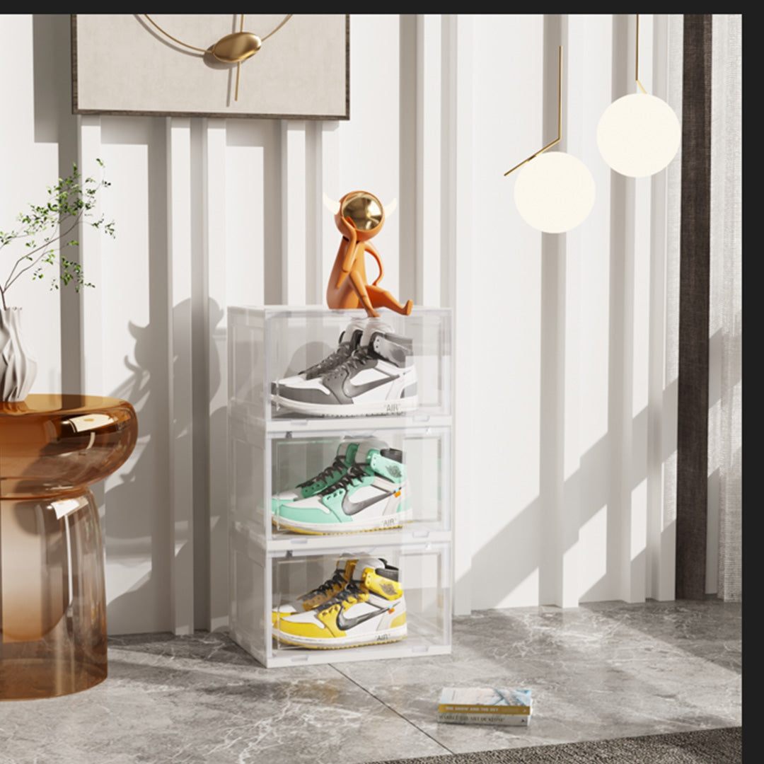 3 Tier Transparent Shoe Organiser