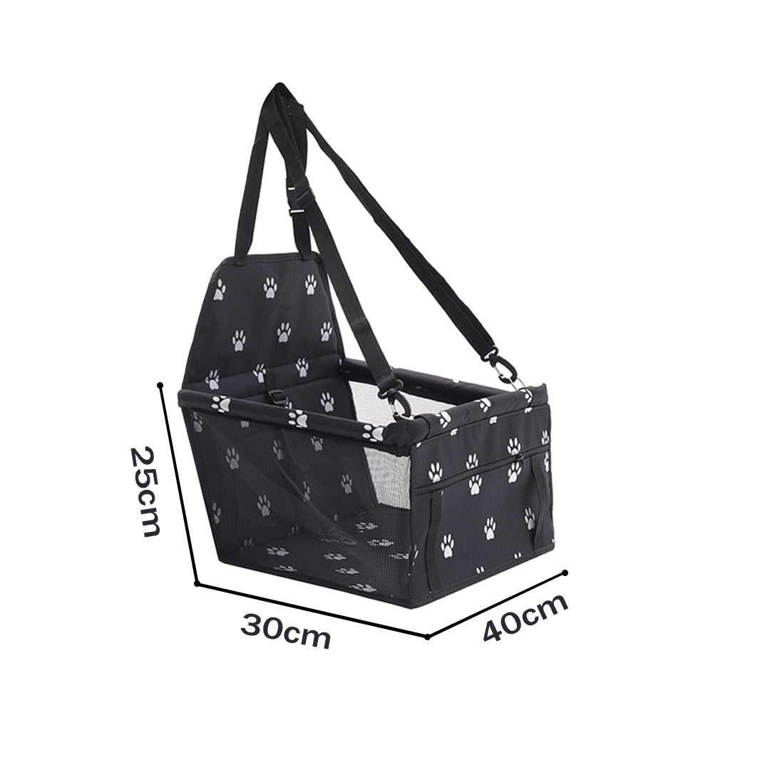 Waterproof Car Seat Pet Booster Black