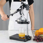 Stainless Steel Manual Juicer Squeezer Black
