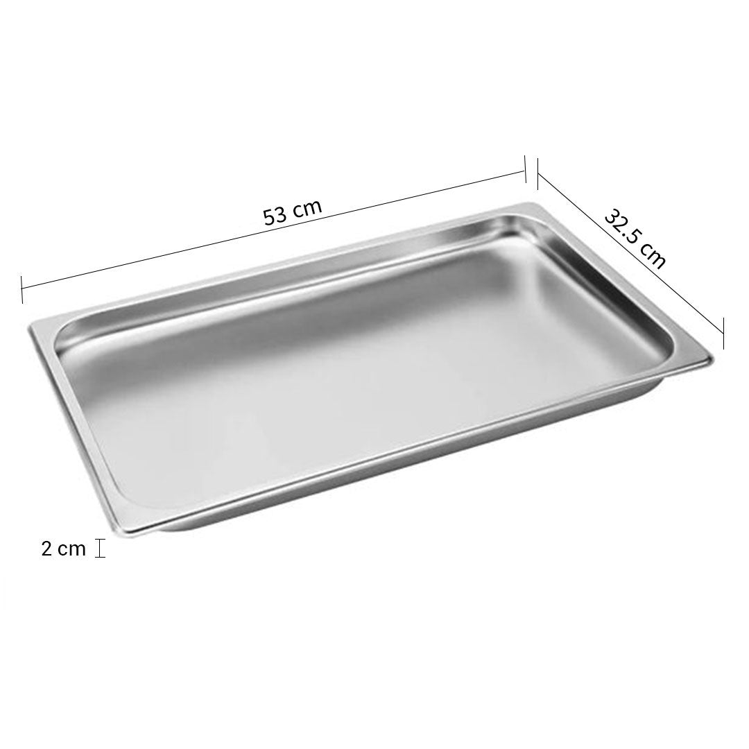 Gastronorm GN Pan Full Size 1/1 GN Pan 2cm Deep