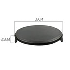 33cm Reversible Cast Iron Crepe Pan