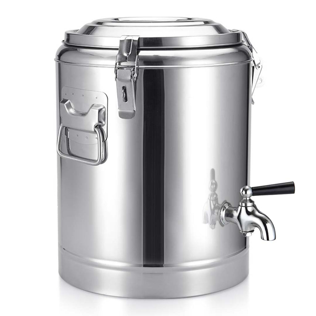 22L Stainless Steel Insulated Beverage Dispenser with Tap