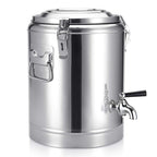 22L Stainless Steel Insulated Beverage Dispenser with Tap