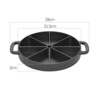 21.5CM Cast Iron Baking Pan