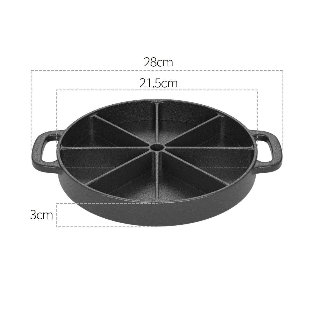 21.5CM Cast Iron Baking Pan