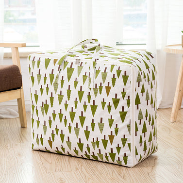 Green Tree Large Storage Luggage Bag