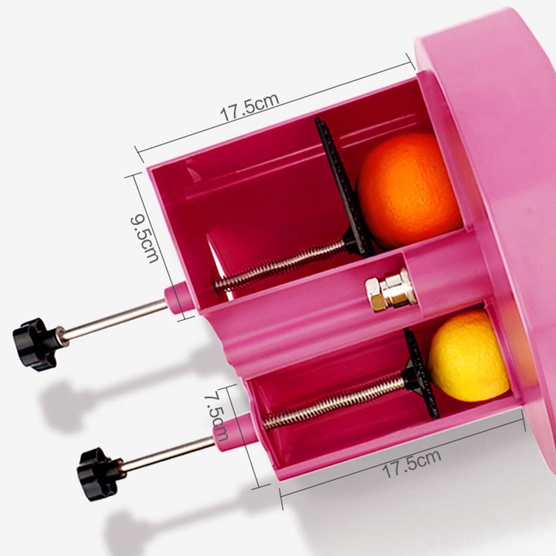 Commercial Manual Vegetable Fruit Slicer Pink