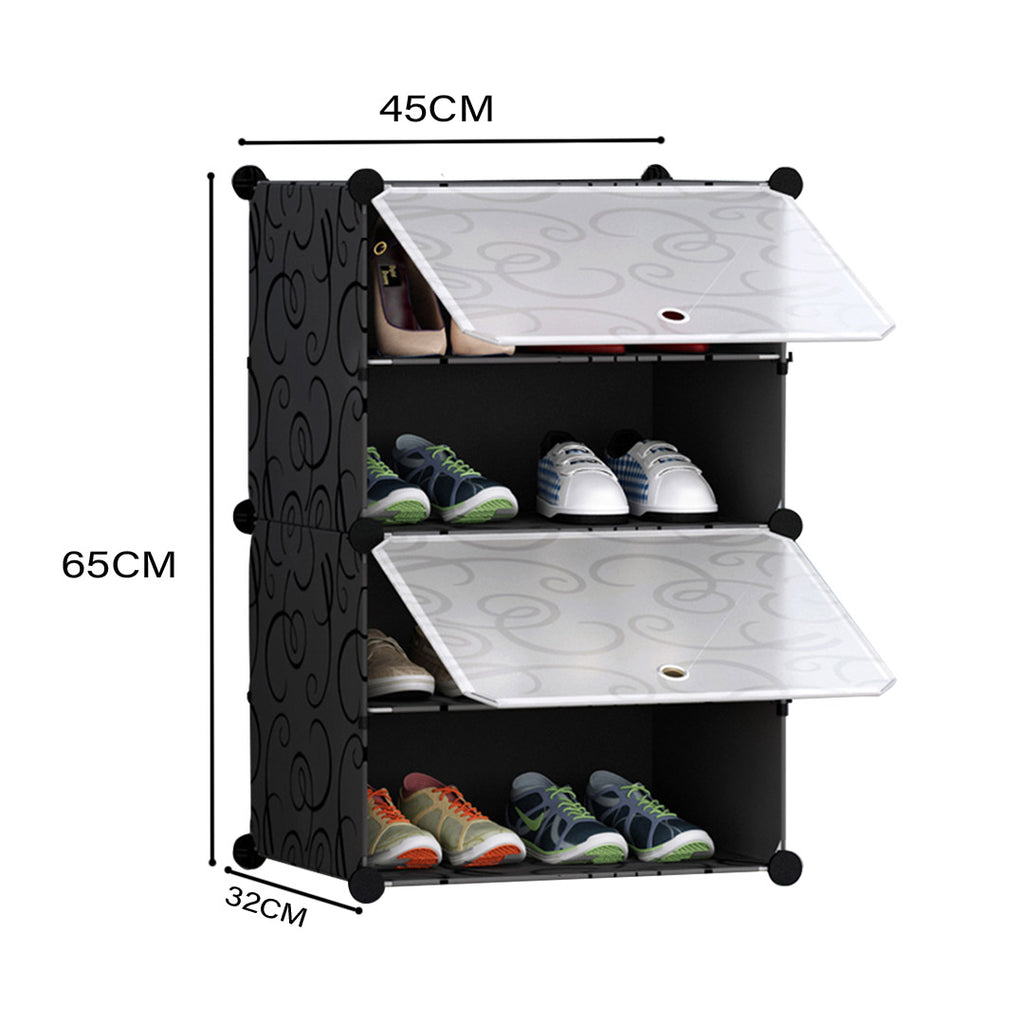 4 Tier Shoe Rack Organizer