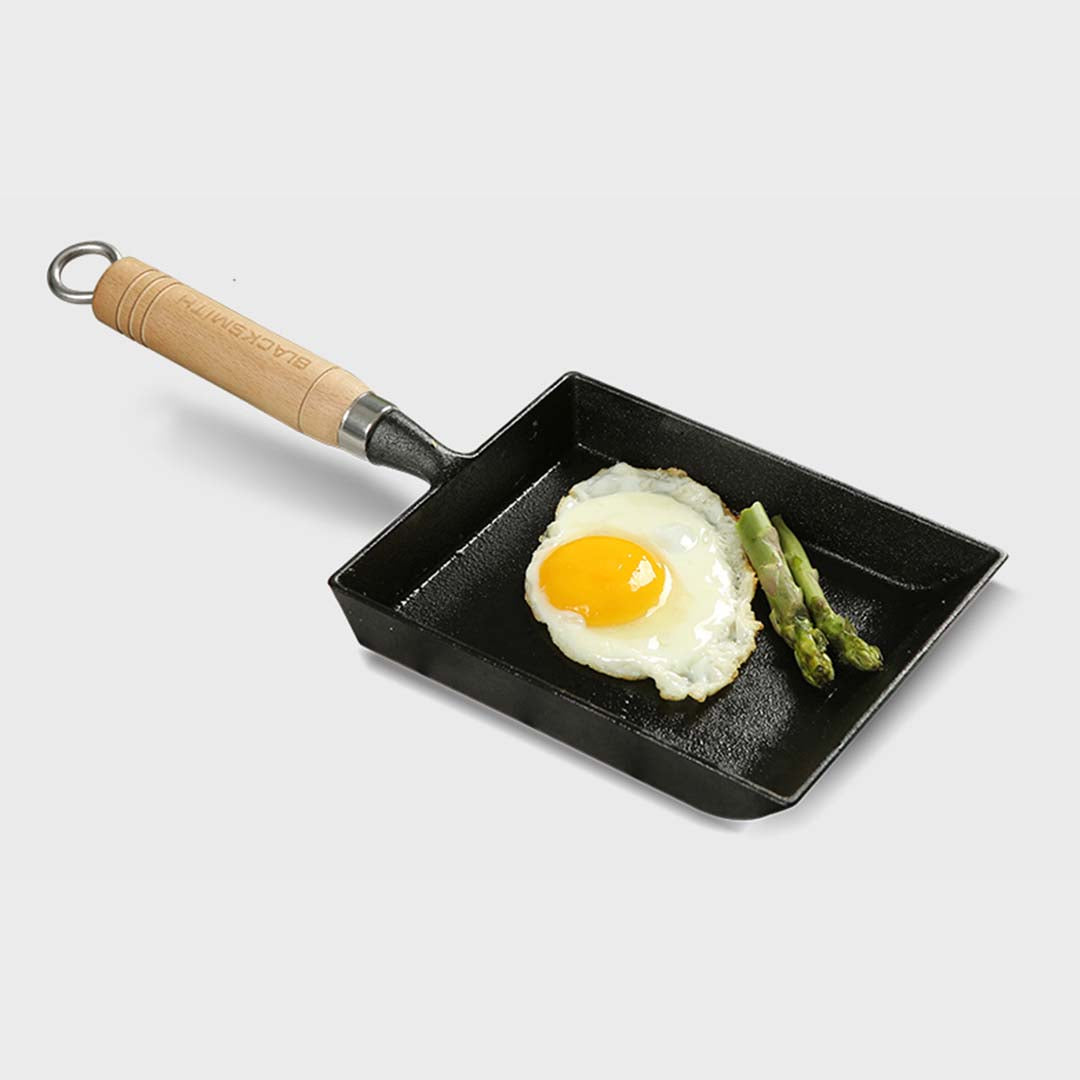 Cast Iron Tamagoyaki Omelette Fry Pan