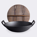 36CM Commercial Cast Iron Wok