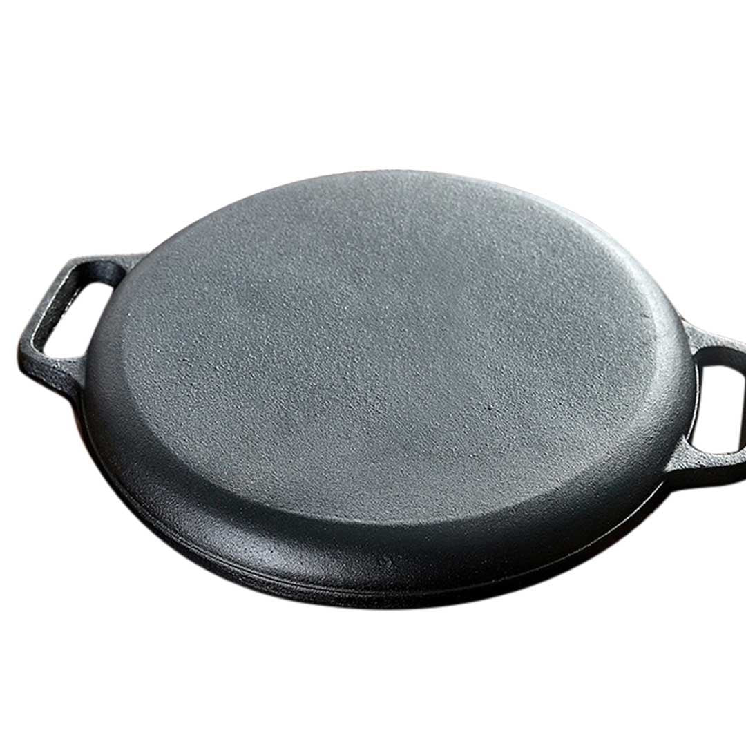 Cast Iron Sizzle Frying Pan 35cm