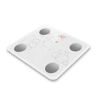 Wireless Bluetooth Digital Body Fat Scale White