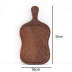 18cm Brown Wooden Serving Tray
