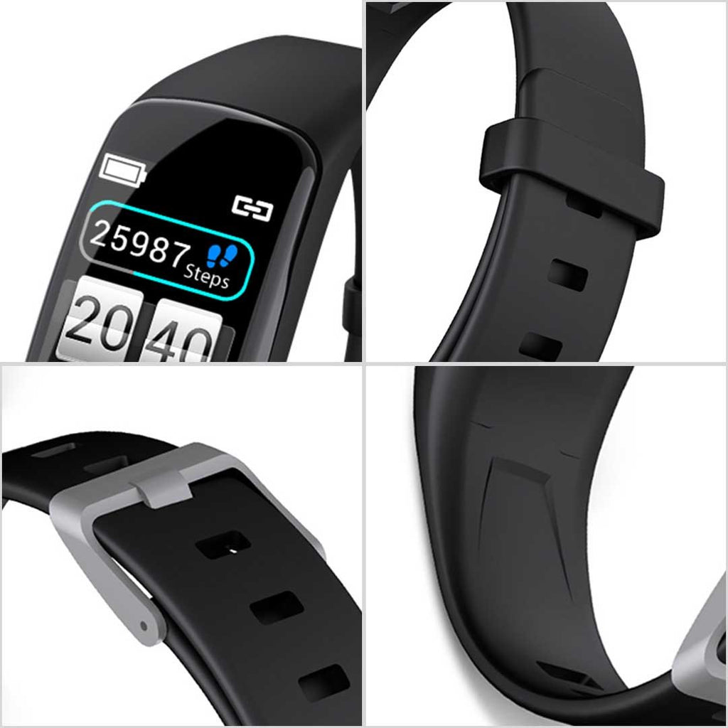 Smart Watch Fitness Tracker Black