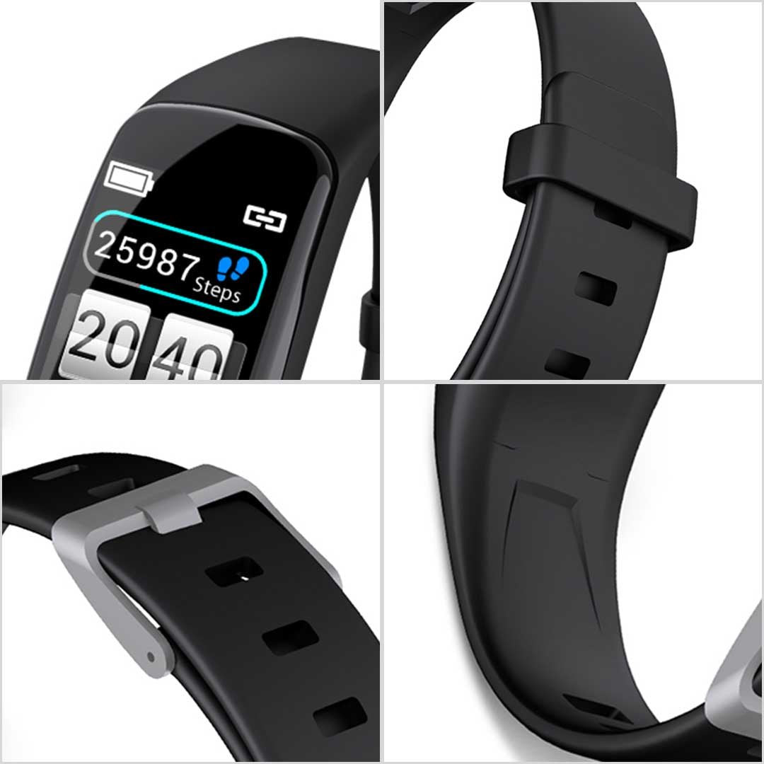 Smart Watch Fitness Tracker Blue